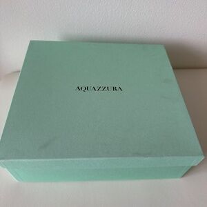Aquazurra Shoe Box with Tissue Paper